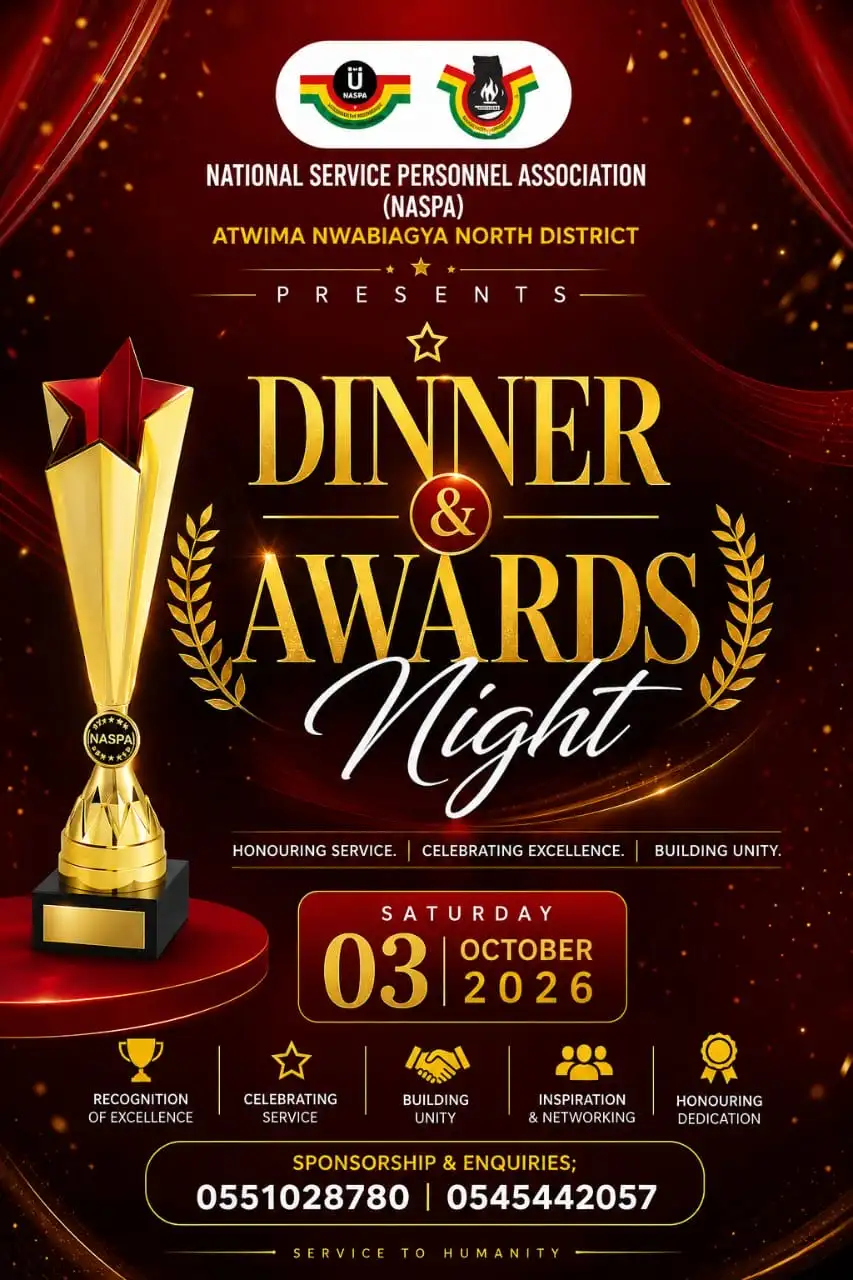 NASPA ATWIMA NWABIAGYA DINNER AND AWARDS 2026